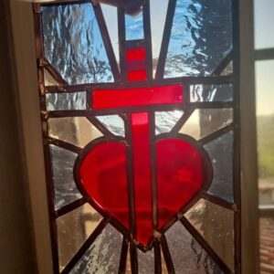 vitrail cœur vendéen